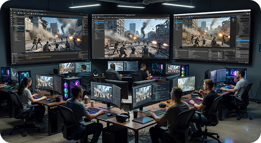 Our Technological Expertise in Battle Royale Game Development