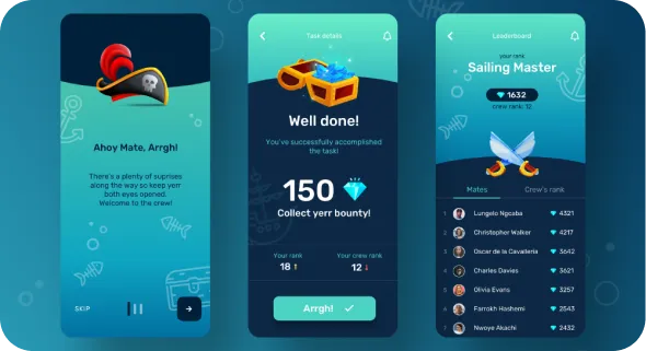 Mobile Gaming UI
