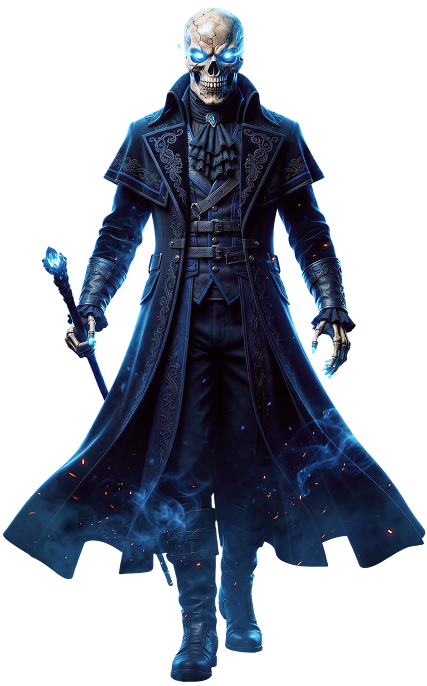 Halloween Skeleton Wizard